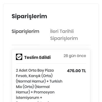Sipariş İptali Ve 28 Gündür Yapılmayan Para İadesi Mağduriyeti