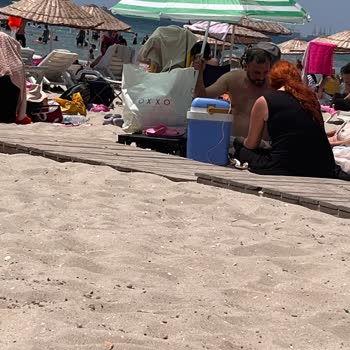 Florya Güneş Plajı'nda Çalışanlara Ayrıcalık, Ailelere Yasak