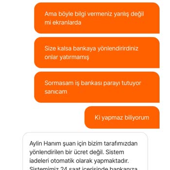 İptal Edilen Saatin Ücret İadesi Geciktiriliyor