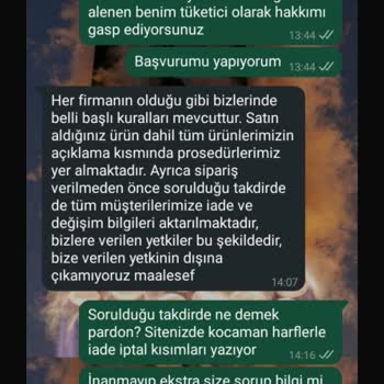 Sindimoda.com Yasal Cayma Hakkını Reddederek Tüketiciyi Mağdur Ediyor