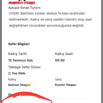 Beklenenden Uzun Yolculuk Ve Otobüs Konforunda Hayal Kırıklığı