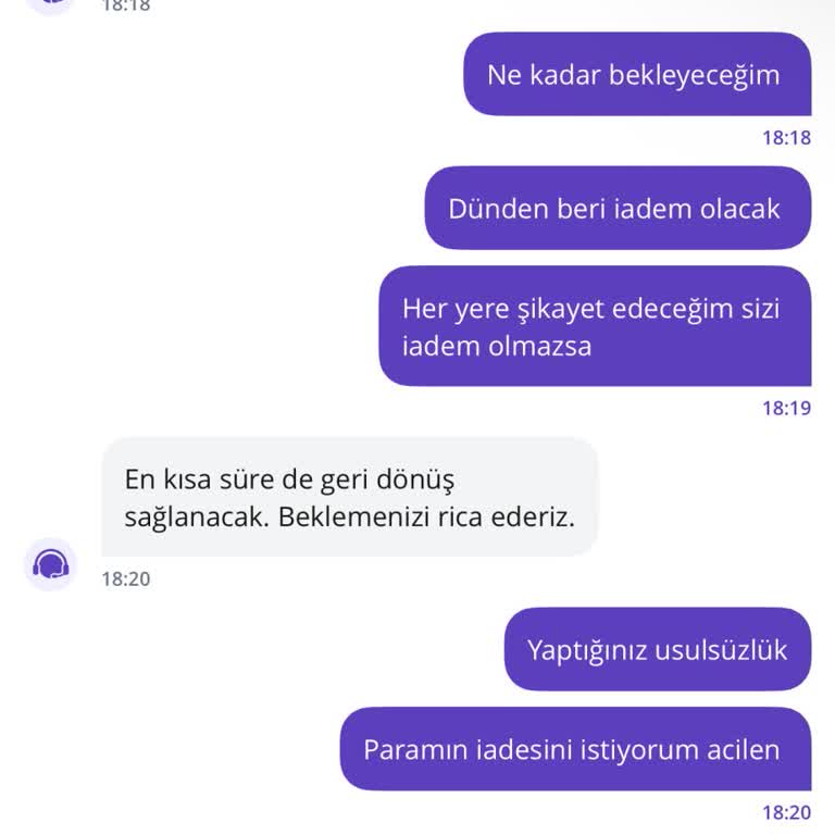 Eksik Ürün Ve Geciken Para İadesi Mağduriyeti