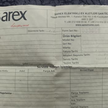 Sarex Kıyma Makinası Onarımında Süre Aşıldı, İletişim Kurulamıyor