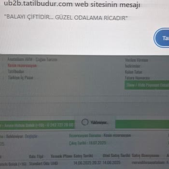 Balayı Rezervasyonumuzda Yaşanan Sorun Ve İlgisizlik