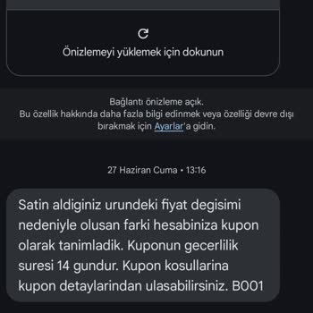 Kupon Son Kullanım Saatinin Belirtilmemesi Ve Müşteri Temsilcisi İlgisizliği Nedeniyle Mağduriyet