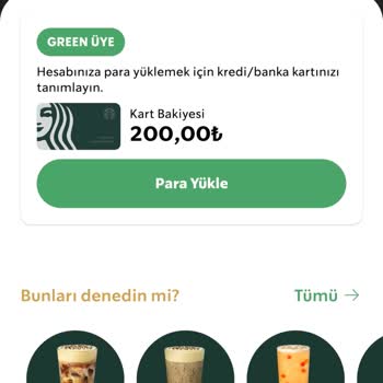 Starbucks Uygulamasında Yüklenen Para Ve Hediye İçecek Kullanılamıyor, Destek Sağlanmıyor