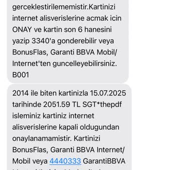 Kullanmadığım Kartımdan İzinsiz Çekim Yapılmış