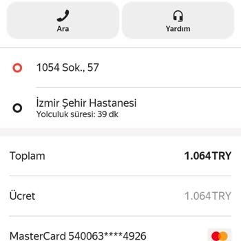 Yandex GO'da Şoförün Keyfi Güzergahı Ve Fahiş Ücret Mağduriyeti
