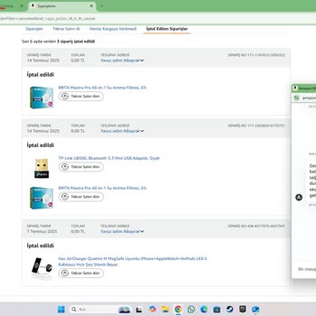 Amazon Hesabım Kısıtlandı Siparişlerim İptal Edildi Müşteri Hizmetleri Yardımcı Olmuyor