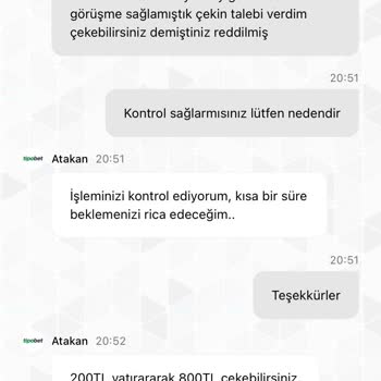 Promosyon Koduyla Kazanılan Tutarın Çekiminde Yaşanan Sorun