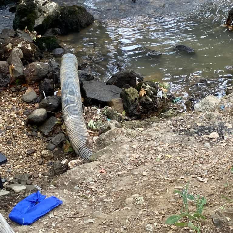 Döngel Mağaralarında Dereye Lağım Suyu Bırakılması Ve Belediye Personeli İzlenimi