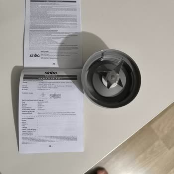 Sinbo Smoothie Blender Bıçak Sızdırıyor, Yedek Parça Ve Destek Yok