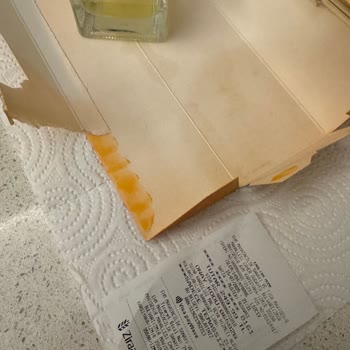 Kartonun İçine Akmış Oda Kokusu Mağazadan Kusurlu Ürün Teslimi