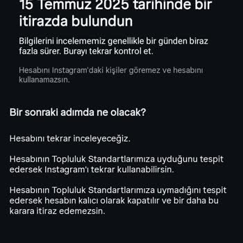 Sürekli Hesap Askıya Alınmasından Bıktım!