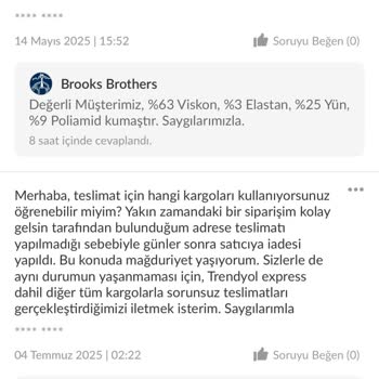 Teslimat Sorunları Ve İlgisiz Müşteri Hizmeti Nedeniyle Mağduriyet