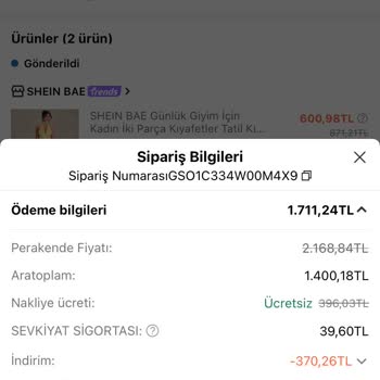 Shein Siparişimde Kargo Takibi Sorunu Ve Bilgi Eksikliği