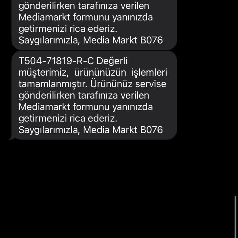 Media Markt'tan Alınan Robot Süpürgede Servis Ve İletişim Sorunları Yaşadım