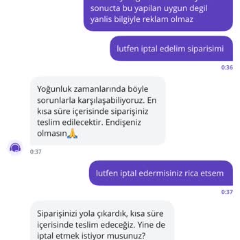 Teslimat Süresi Aşıldı, Yanıltıcı Bilgi Ve İlgisiz Hizmet