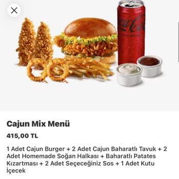 Cajun Corner Eksik Ve Soğuk Ürün, İlgisiz Ve Kaba İşletme Yetkilisi