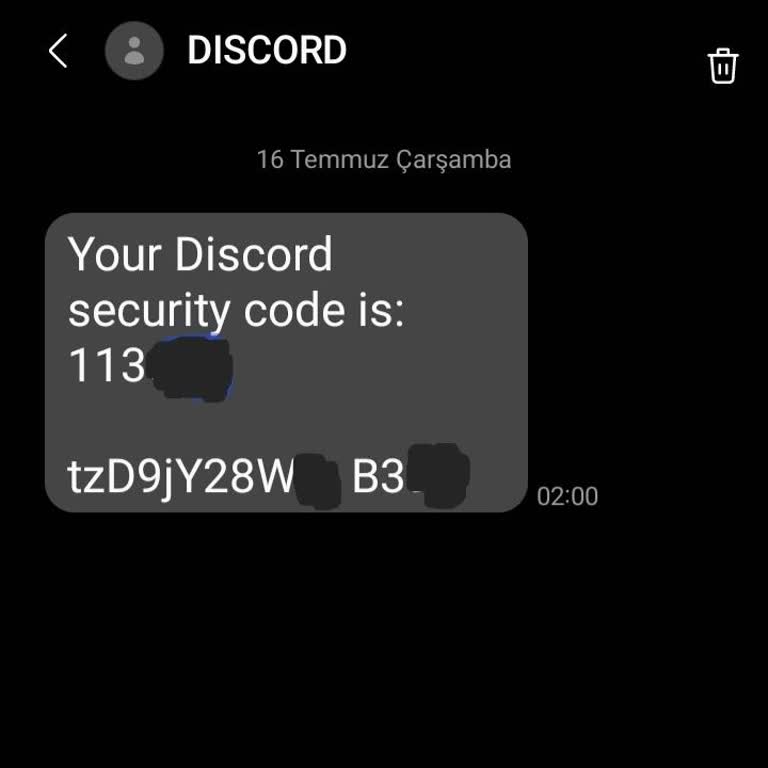 Yetkisiz Güvenlik Kodu Mesajı: Sorumluluk Discord’da
