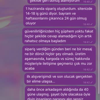 Sipariş Sonrası Bilgilendirme Yapılmıyor, İletişim Kanalları Yanıtsız Kalıyor