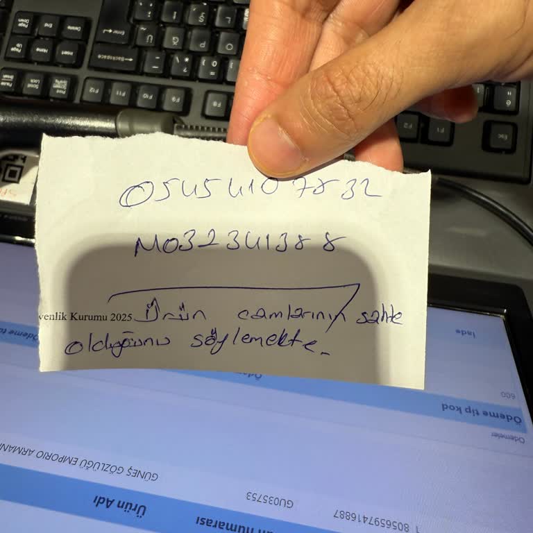 Aldığım Gözlüğün Orijinalliği Konusunda Şüphe Ve İade Sürecinde Güvensizlik Yaşıyorum