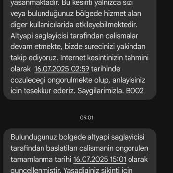 İnternet Arızasında Yetersiz Müşteri Hizmetleri Ve Geciken Çözüm
