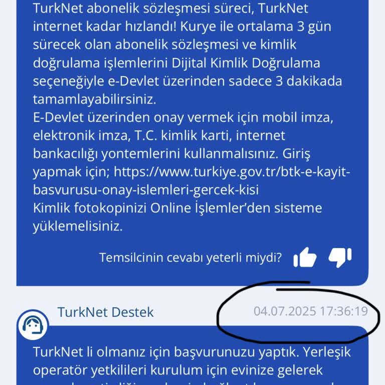 İnternet Kurulumu Gecikiyor, Müşteri Hizmeti Yetersiz