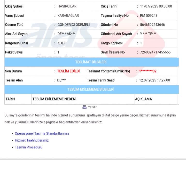 Teslim Edilmeyen Ürün İçin Sorumluluktan Kaçış Ve Müşteri Mağduriyeti