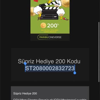 Paribu Cineverse'te Habersiz Bakiye Ve Movie Pass Silinmesi