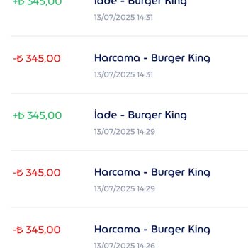 QR Kodla Siparişte Üç Kez Ücret Çekildi Bir İade Eksik Yapıldı
