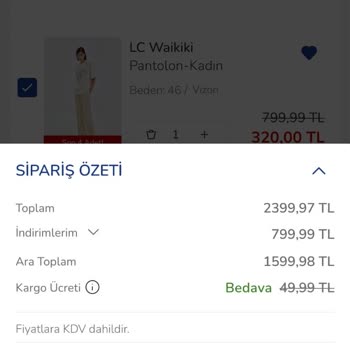LC Waikiki Çark Kuponu İndirimi Ve Müşteri Hizmetleri Sorunu