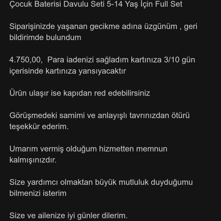 Amazon Siparişim Gecikti İade Sürecinde Mağdur Edildim