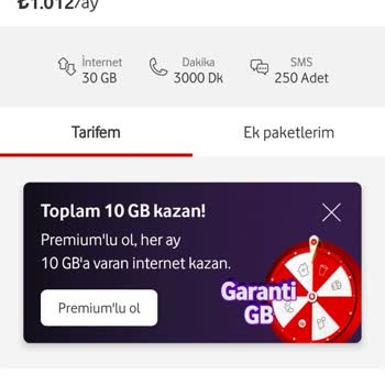 Vodafone'dan Fahiş Zam: 430 TL'den 1012 TL'ye Tarifem Uçtu!