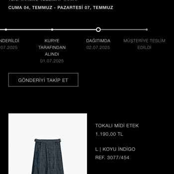 Zara'dan Siparişim Teslim Edilmedi, Param Da İade Edilmiyor!