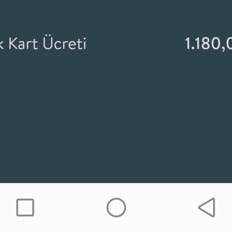 TEB Bonus Kartıma Haksız Yıllık Aidat Yansıtıldı İadesini İstiyorum