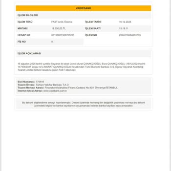 Vize Başvurusu Yapılmadı, Ücret İadesi Gerçekleşmedi