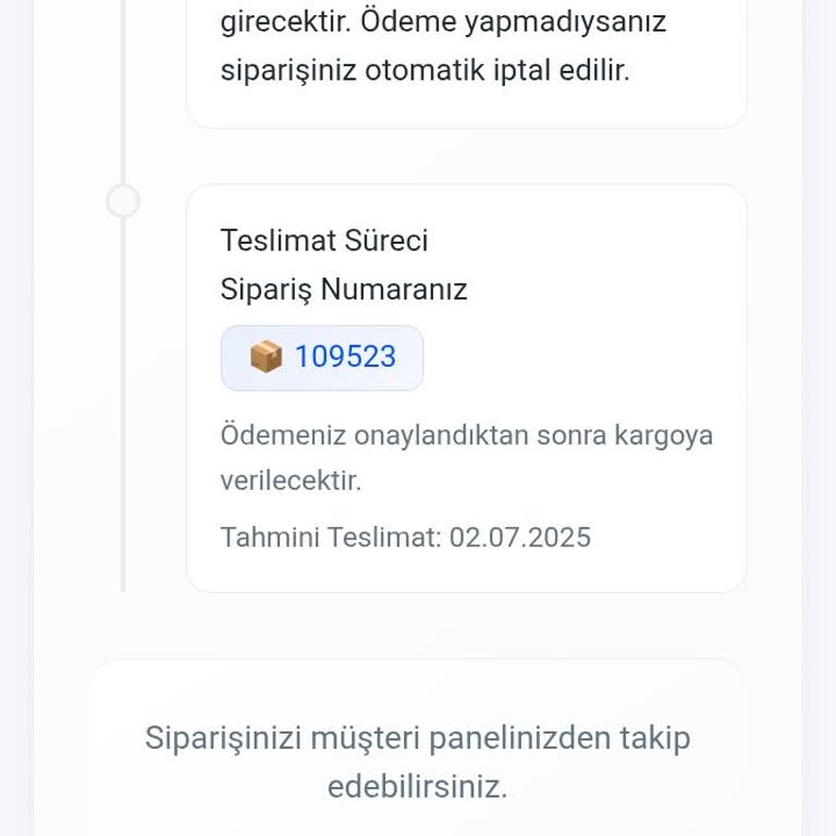 Sipariş Verildi Ürünler Teslim Edilmiyor Ve İletişim Kurulamıyor