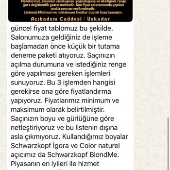 Fiyat Listesine Rağmen Kuaförde Her İşlemde Fiyat Katlandı Müşteri Mağdur Edildi