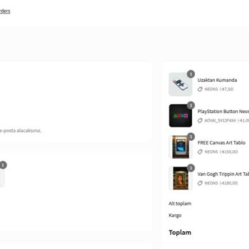 Neonbirr Siparişim Hakkında Uzun Süredir Bilgi Ve Teslimat Alamadım
