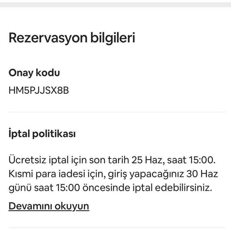 Airbnb İptal Sonrası İade Edilmeyen Ücretim İçin Mağdur Edildim