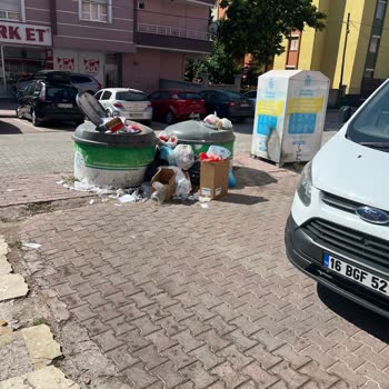 Çöp Konteynerlerinin Kötü Kokusu Ve Görüntüsü Rahatsız Ediyor