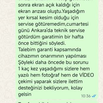 Tecno Pova 4 Cihazında Sürekli Sorunlar Ve Yetersiz Teknik Destek