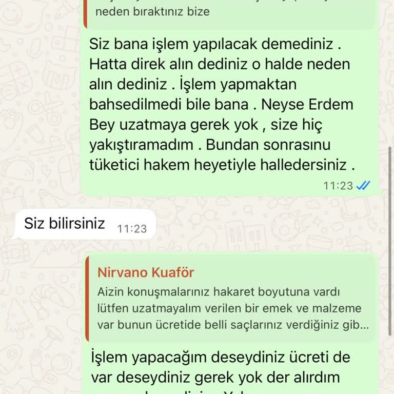 Emanet Bıraktığım Saçımı Ücret Talep Ederek Geri Vermiyorlar!