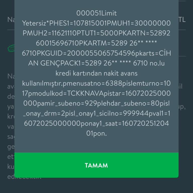 Kredi Kartı Ekstre Borcu Ödendi, Nakit Avans Hâlâ Açılmadı!