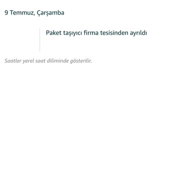 Siparişim Teslim Edilmedi Kargo Takibi Yapılmıyor