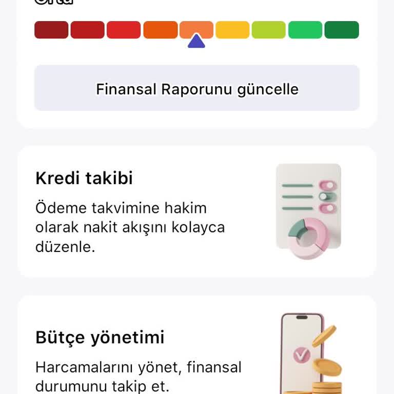Findeks Notum Yanlış Gösteriliyor, Güncelleme Ekranı Bulamıyorum