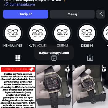 Dumangozluk Saçma Ürünler Gönderdi