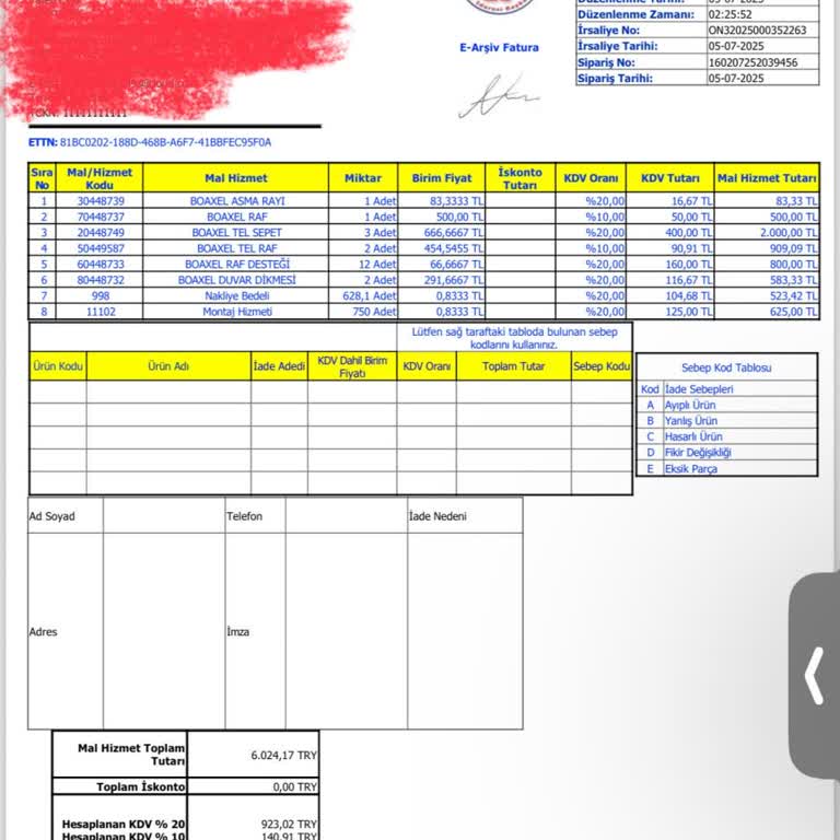 İkea'dan Aldığım Hasarlı Ürün Ve Montaj Sorunu