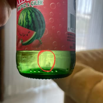 Maden Suyu Şişesinde Yabancı Madde Hareketi